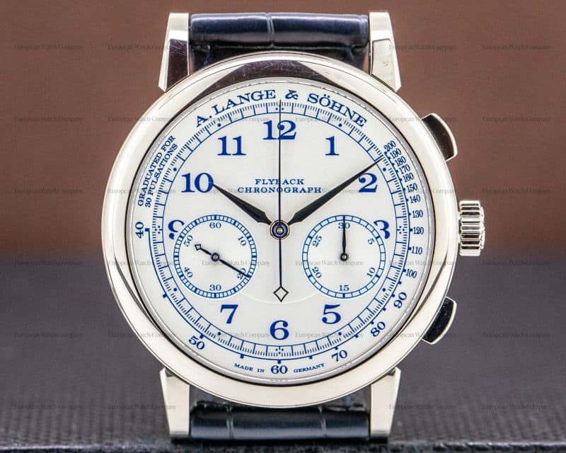 A. Lange & Söhne 1815 Chronograph 18K White Gold BOUTIQUE EDITION