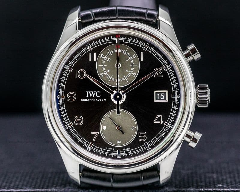 IWC Portuguese Chronograph Classic SS / Grey Dial
