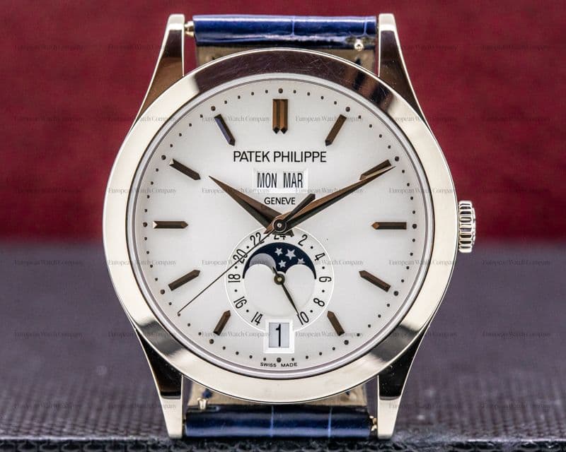 Patek Philippe Annual Calendar 5396G Silver Dial 18K White Gold