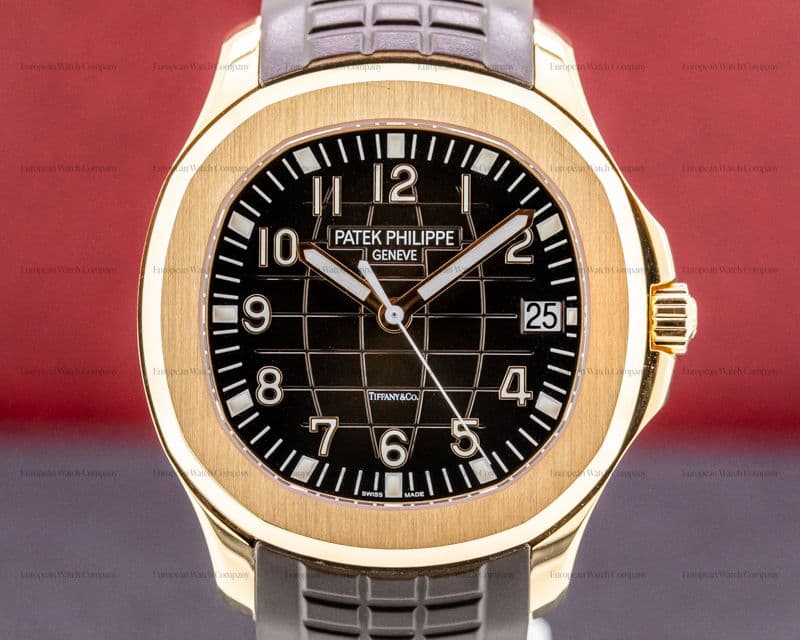 Patek Philippe Aquanaut 5167R "TIFFANY & CO" 18K Rose Gold / Brown Dial