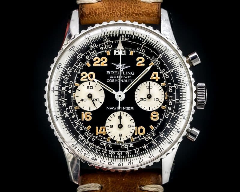 Breitling Vintage Cosmonaute Navitimer 809 Stunning Patina