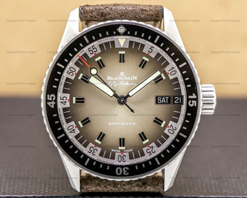 Blancpain Fifty Fathoms Bathyscaphe Day Date 70's LE