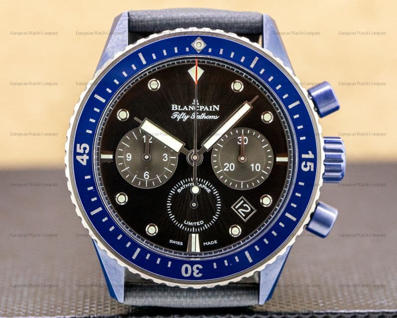 Blancpain Fifty Fathoms Bathyscaphe Chronograph Ocean Commitment II