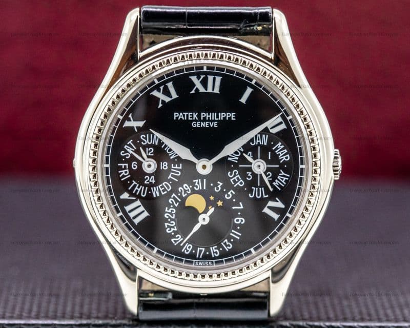 Patek Philippe Perpetual Calendar 5038G 18K White Gold / Black Roman Dial Limited