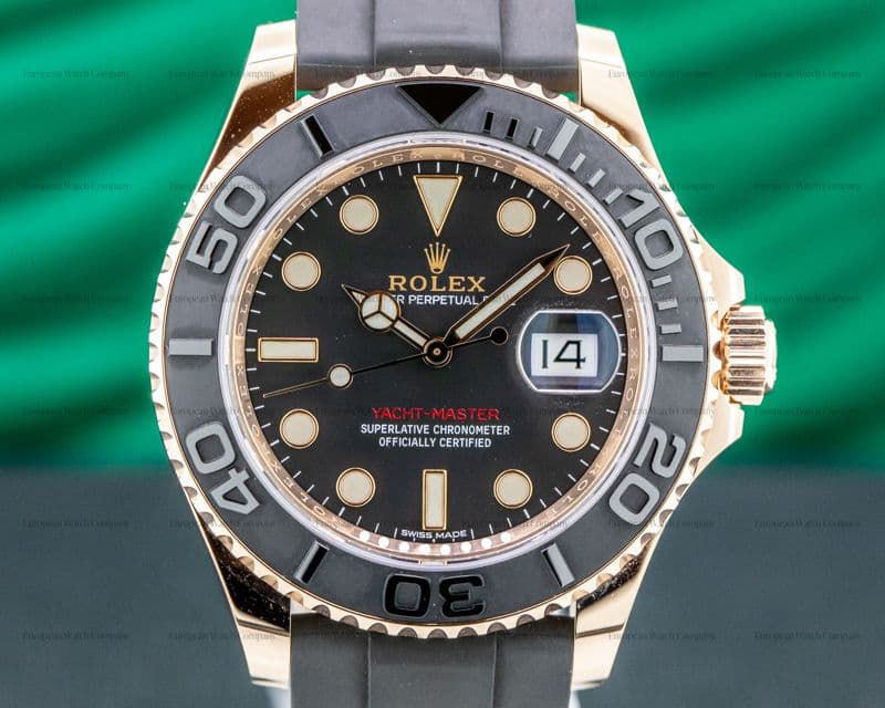 Rolex Yacht Master 18K Rose Gold / Rubber 2019