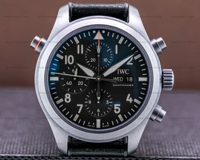 IWC Pilot Double Chronograph Top Gun Ceratanium