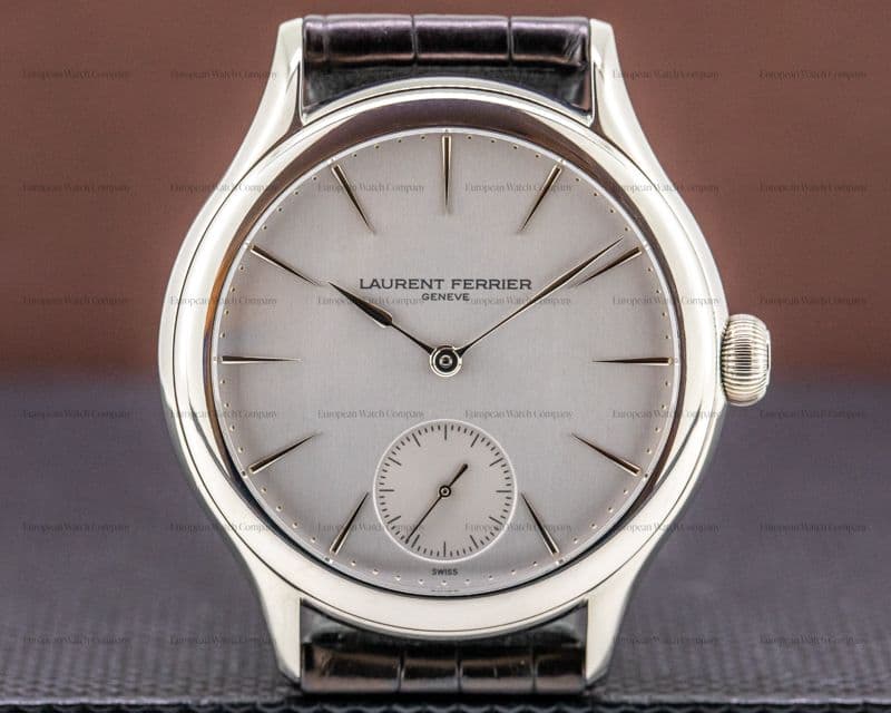 Laurent Ferrier Galet Micro Rotor 18k White Gold Silver Dial