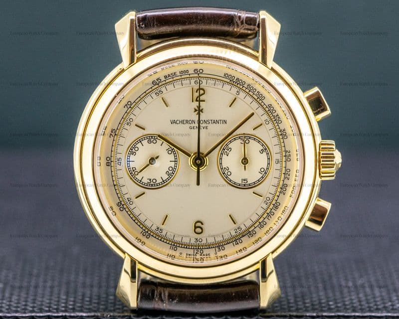 Vacheron Constantin Les Historiques 47101 Chronograph 18K Yellow Gold