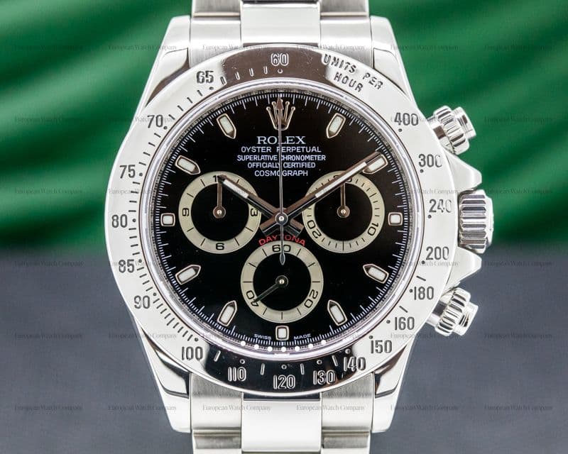 Rolex Daytona 116520 Black Dial SS