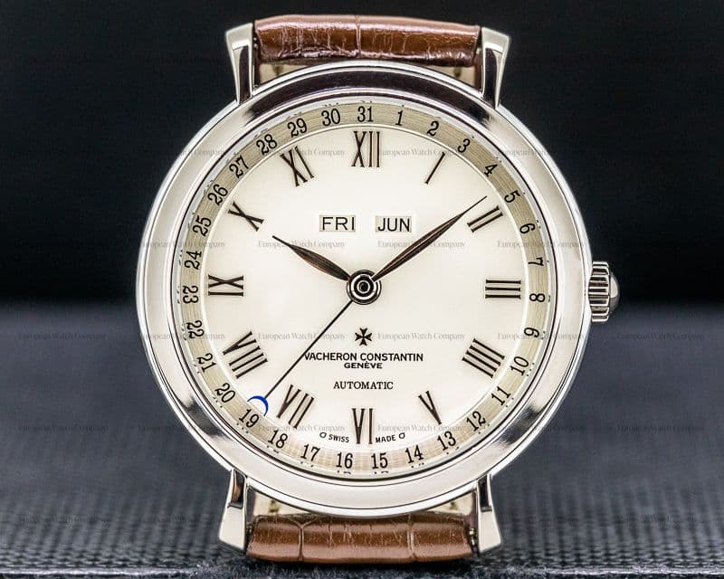 Vacheron Constantin Triple Date 18K White Gold