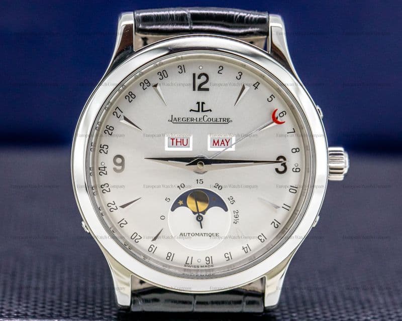 Jaeger LeCoultre Master Moon SS Silver Dial
