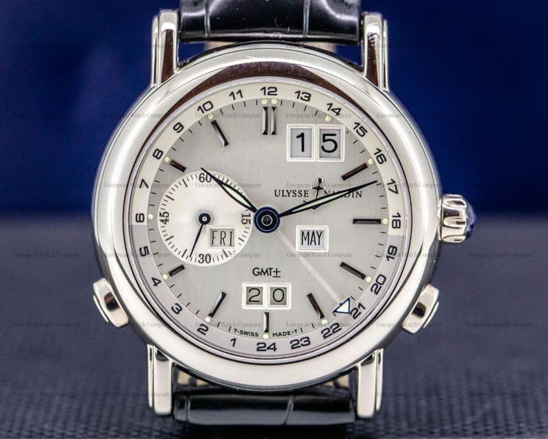 Ulysse Nardin GMT Perpetual Calendar 18K White Gold 38MM