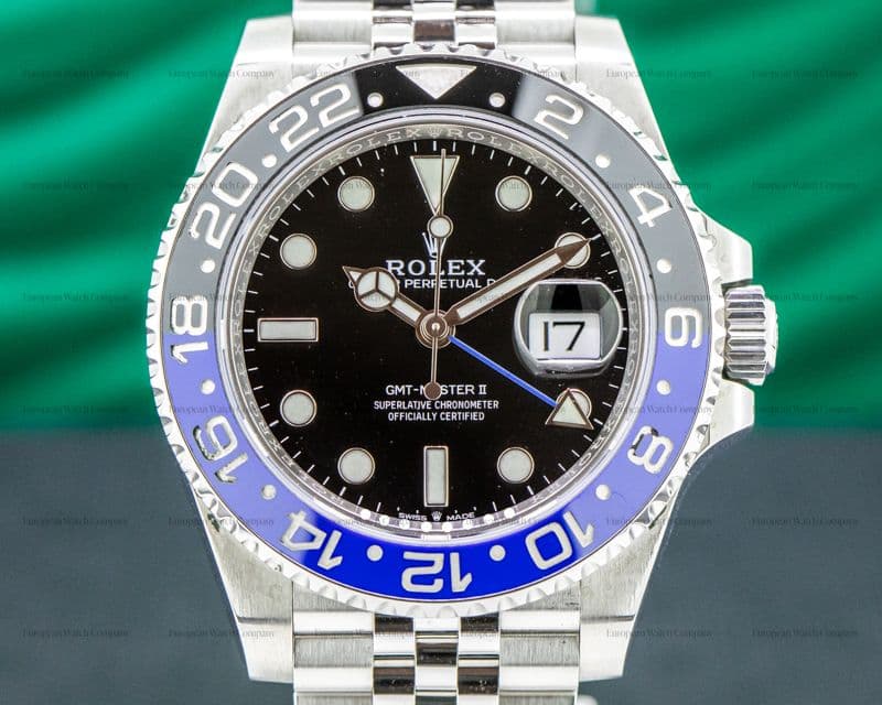 Rolex GMT Master II 126710 Ceramic "Batman" SS / Jubilee
