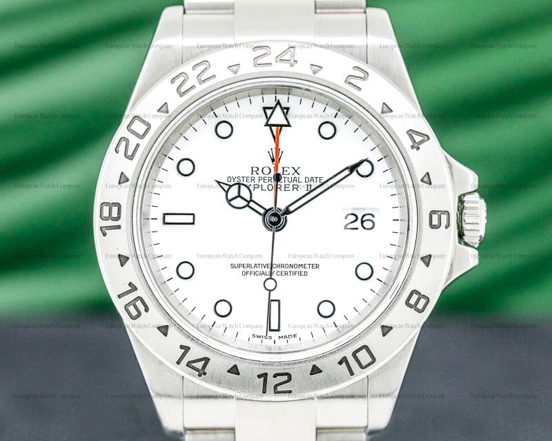 Rolex Explorer II White Dial FULL SET