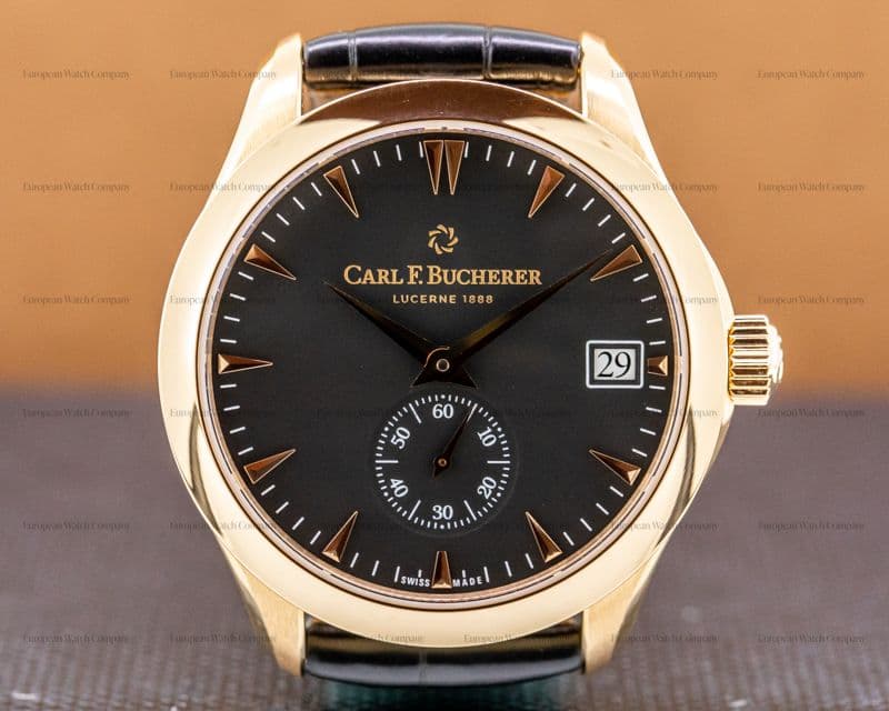 Carl. F Bucherer Manero Peripheral 18k Rose Gold