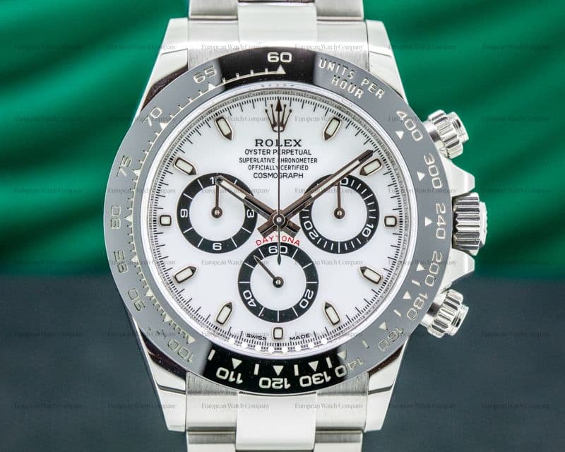 Rolex Daytona 116500LN Ceramic Bezel SS / White Dial