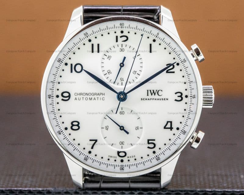 IWC Portuguese Chronograph SS Lacquered Dial 150th Anni Limited
