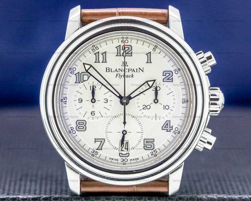 Blancpain Flyback Chronograph Silver Dial SS