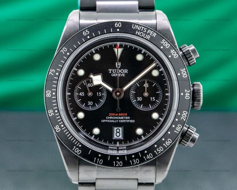 Tudor Tudor Heritage Black Bay Chronograph Dark LIMITED