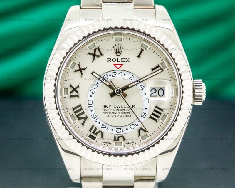 Rolex Sky Dweller 326939 18K White Gold / White Gold