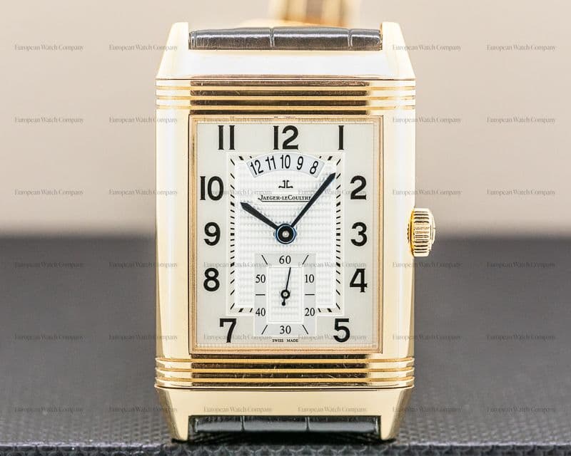 Jaeger LeCoultre Grande Reverso Duo 18k Rose Gold / Rose Gold Deployant Buckle