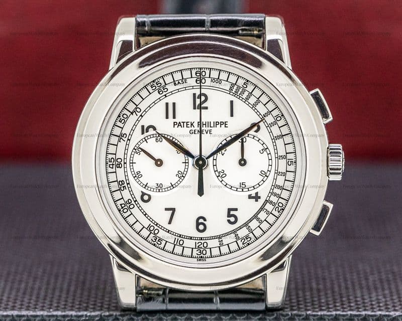 Patek Philippe 5070 White Gold Chronograph SHARP