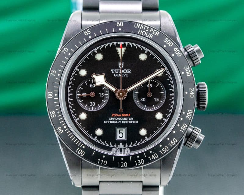 Tudor Tudor Heritage Black Bay Chronograph Dark LIMITED