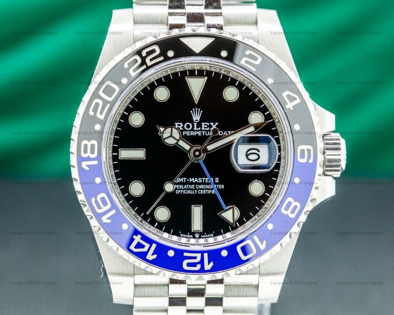 Rolex GMT Master II Ceramic "Batman" SS / Jubilee 2019