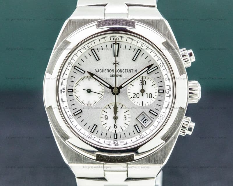 Vacheron Constantin Overseas Chronograph 5500V Silver Dial SS / Bracelet