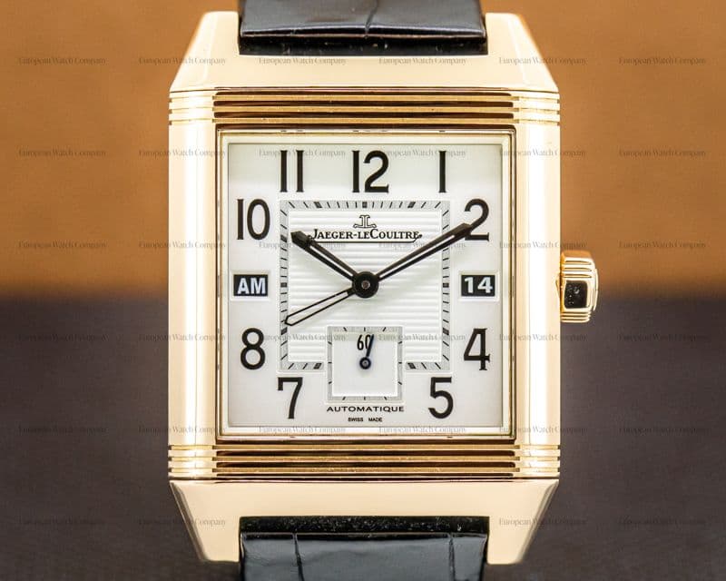 Jaeger LeCoultre Reverso Squadra Hometime 18k Rose Gold