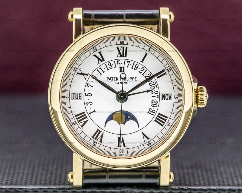 Patek Philippe Retrograde 5059J Perpetual Calendar 18K Yellow Gold