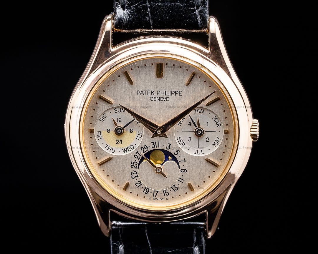 Patek Philippe Perpetual Calendar 3940R Rose Gold Silver Dial PATINA