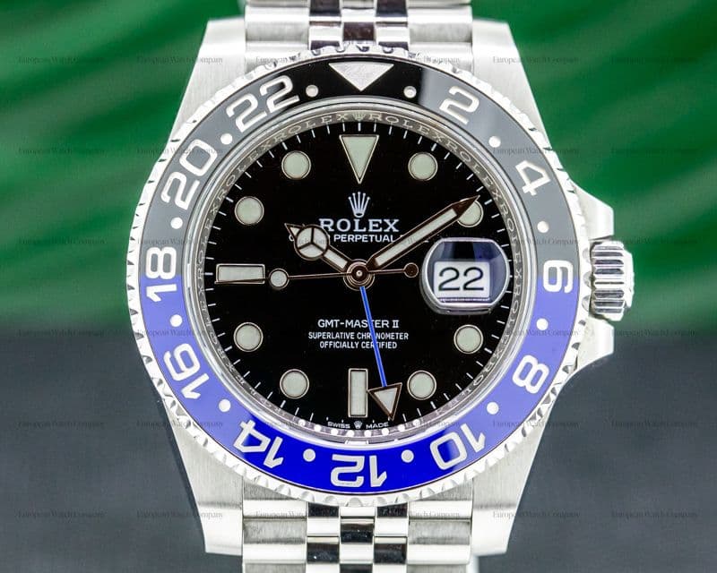 Rolex GMT Master II 126710 Ceramic "Batman" SS / Jubilee