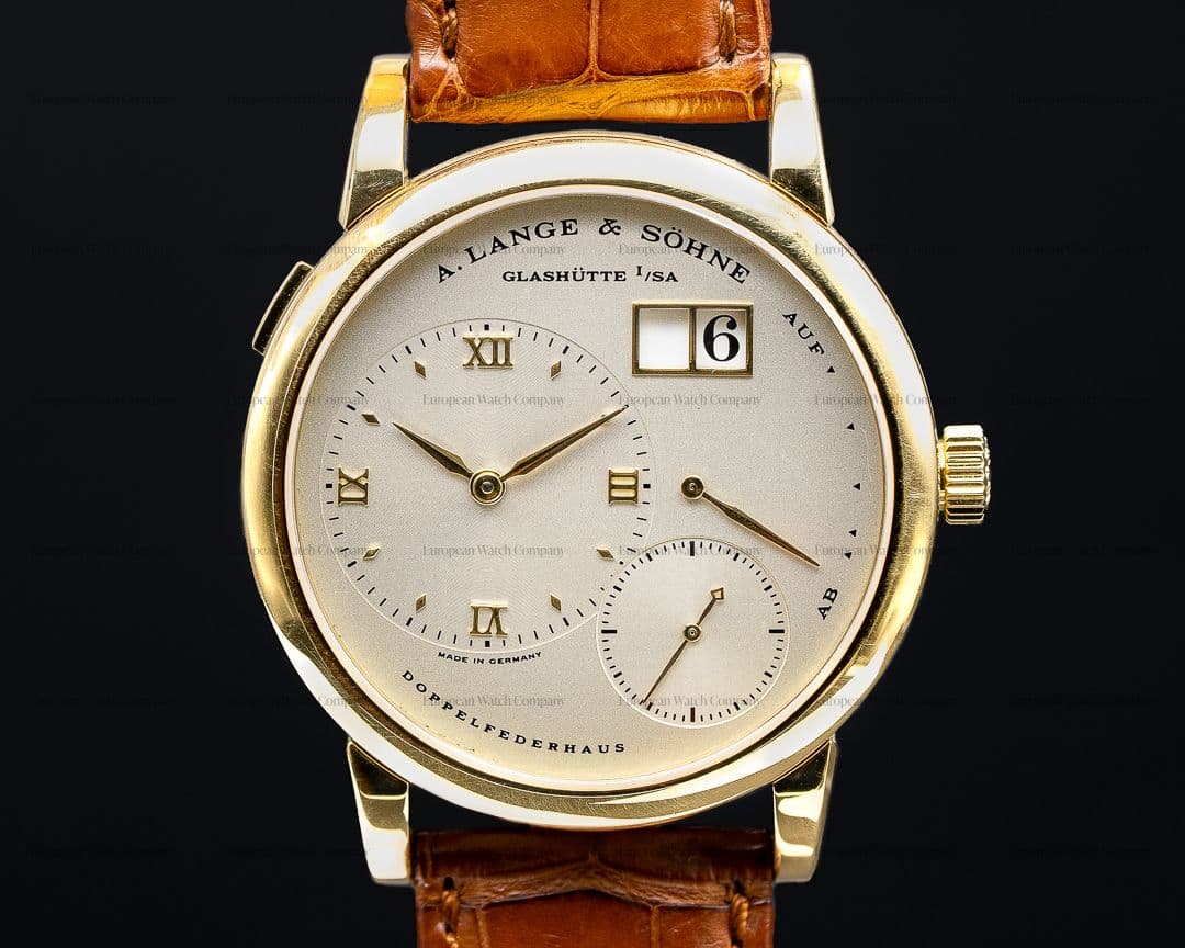 A. Lange and Sohne FIRST SERIES EARLY Lange 1 101.001 18K Yellow Gold RARE