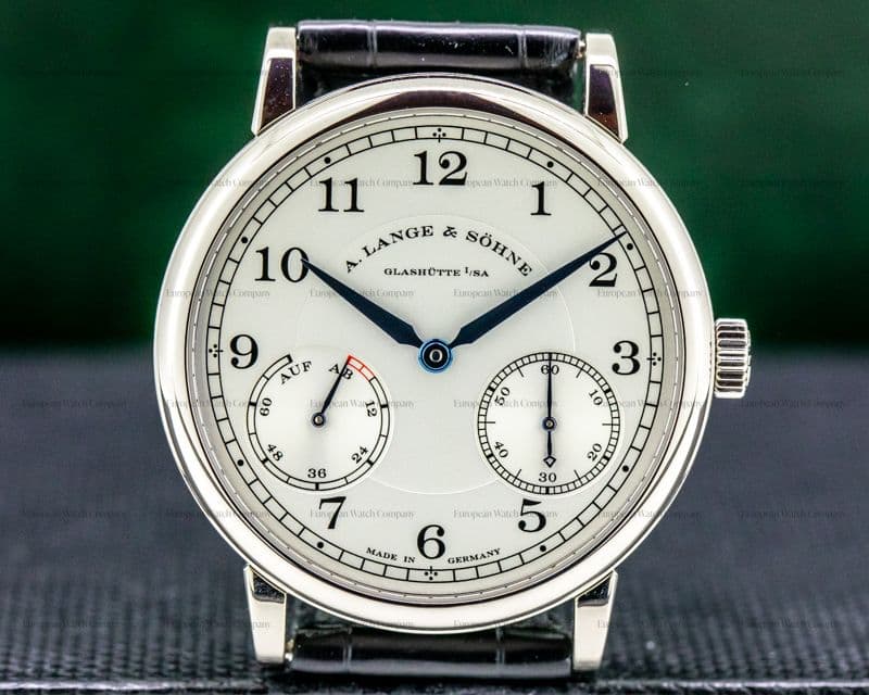 A. Lange and Sohne 1815 Up & Down 234.026 18K White Gold
