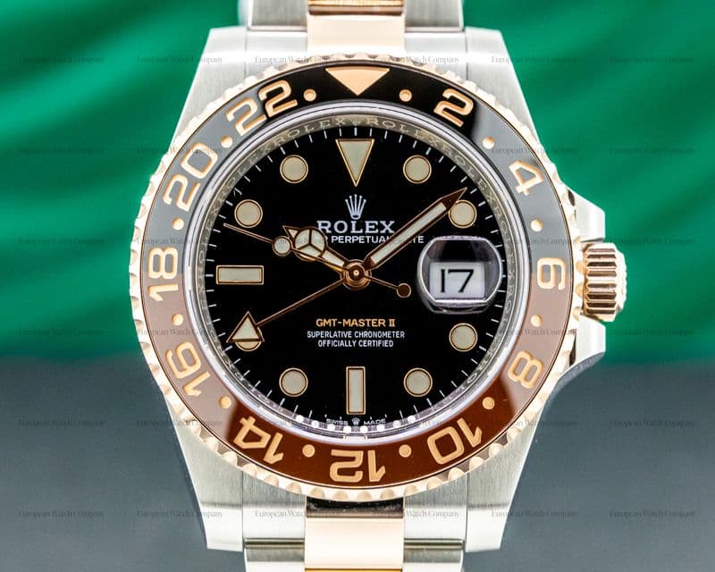 Rolex GMT Master II 126711 Ceramic Root Beer SS / 18K UNWORN