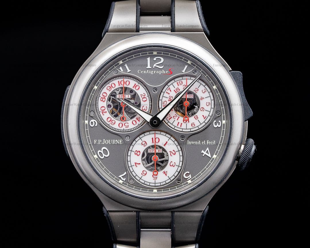 F. P. Journe Centigraphe Souverain Titanium / Bracelet FULL SET