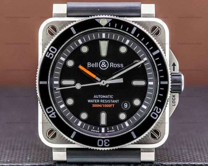 Bell & Ross BR 03-92 Diver Black Dial Automatic 42mm Stainless