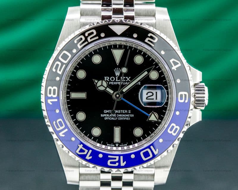 Rolex GMT Master II 126710 Ceramic "Batman" SS / Jubilee 2020