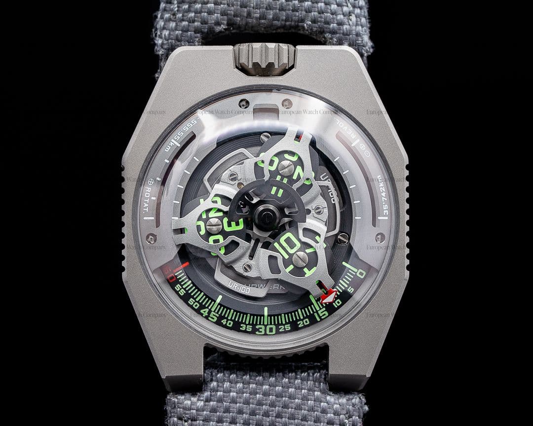 URWERK UR-100 SpaceTime Gunmetal LIMITED TO 25 PIECES