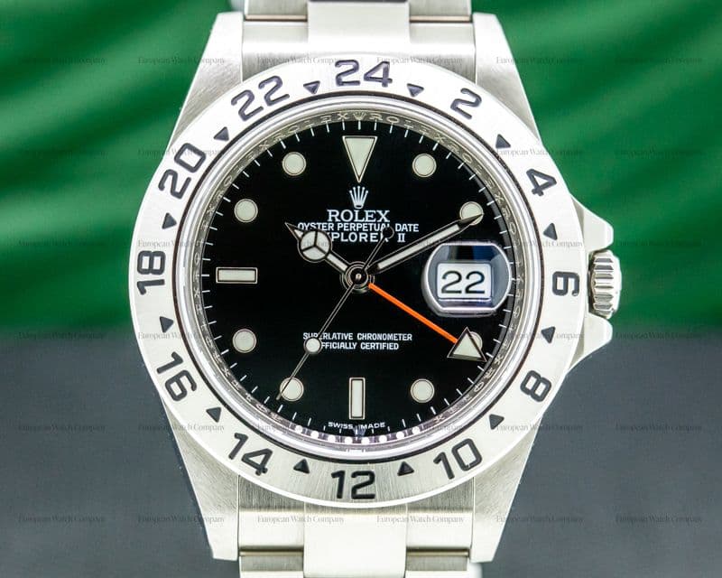 Rolex Explorer II 16570 Black Dial VERY SHARP 2011