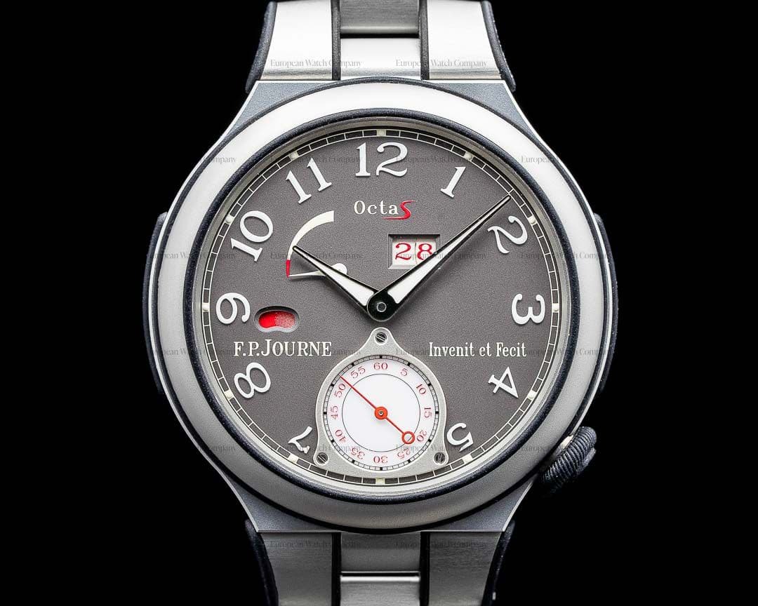 F. P. Journe Octa S Sport Aluminum / Aluminum Bracelet RARE FULL SET