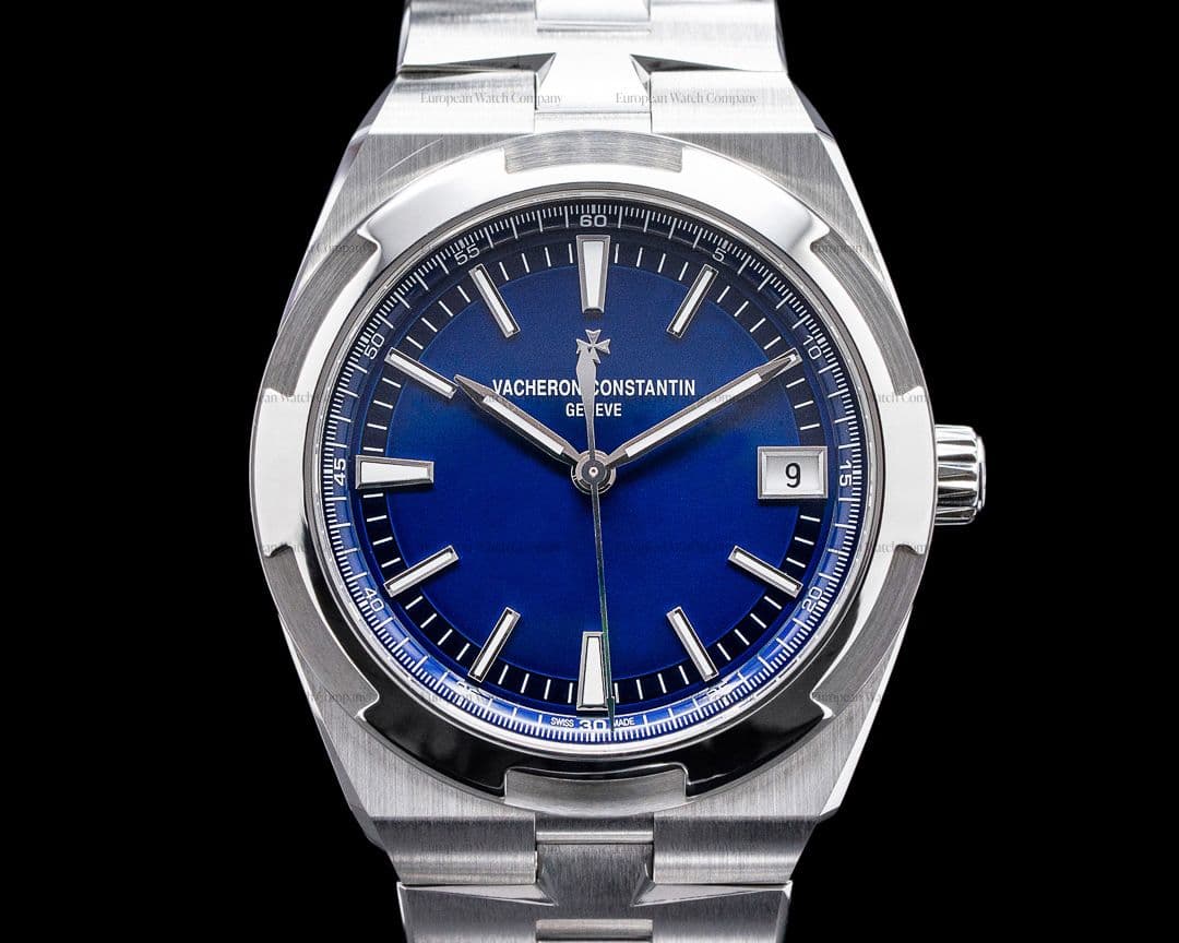 Vacheron Constantin Overseas 4500v Automatic 41mm Blue Dial SS FULL SET