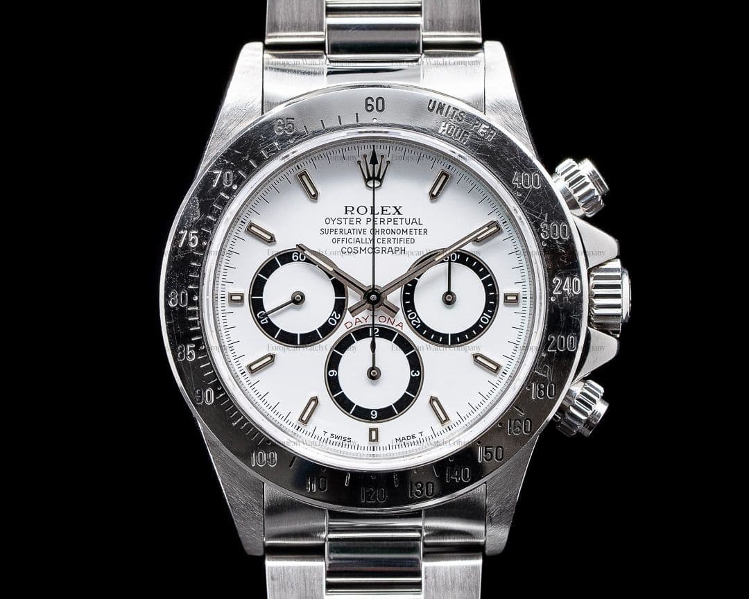 Rolex Daytona SS White Dial Zenith Movement INVERTED 6 FULL SET
