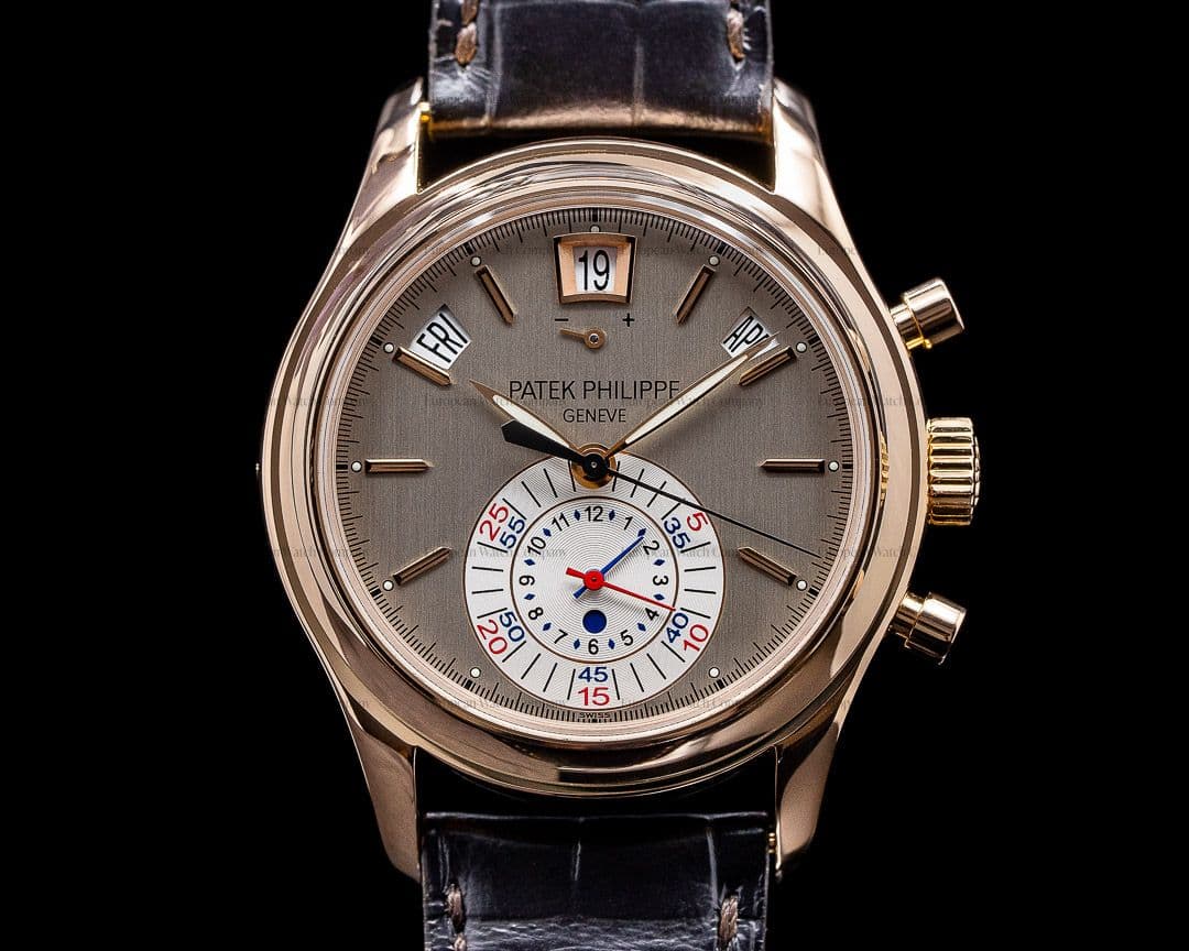 Patek Philippe Annual Calendar Chronograph 5960R 18K Rose Gold