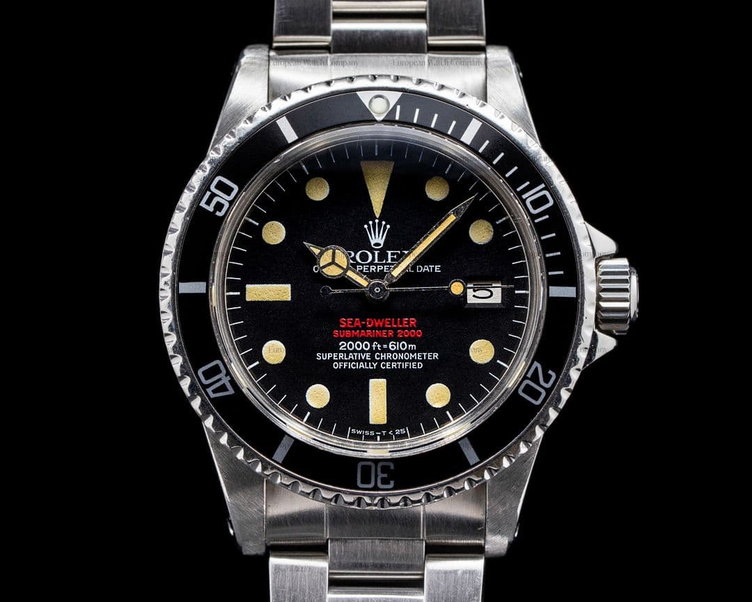 Rolex Vintage 1665 "Double Red" Sea Dweller Mark IV Dial c. 1976