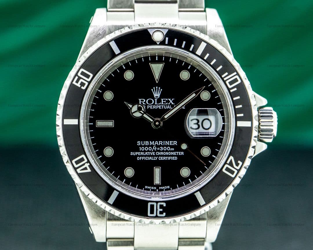 Rolex Submariner 16610 Date SS FULL SET