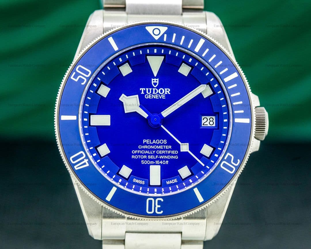 Tudor Pelagos Blue Dial In-House Caliber Titanium