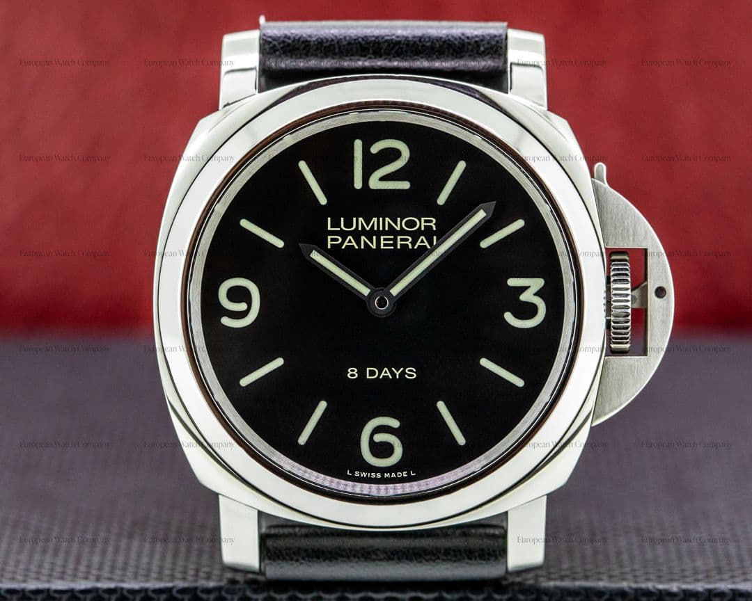 Panerai Luminor Base 8 Days Black Sandwich Dial