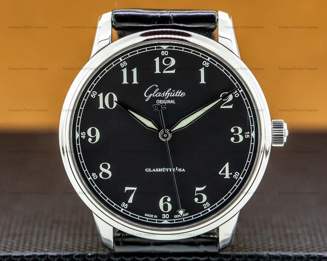 Glashutte Original Senator Excellence SS Black Dial